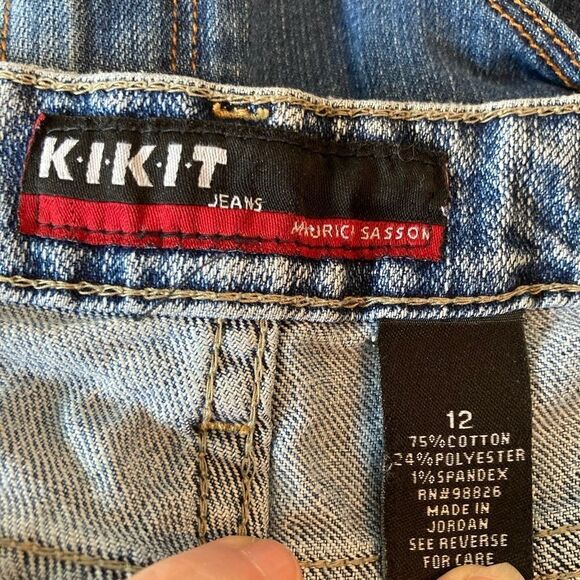 KIKIT Sasson Vintage 80s jeans perfectly broken in💐 - Picture 8 of 9